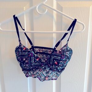 Victorias Secret Pink Bra Top Lightly Padded Size S